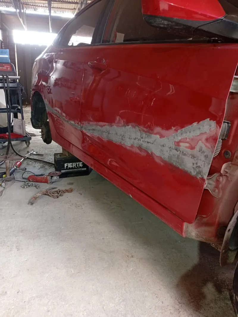 Restauración Hyundai Accent - Antes